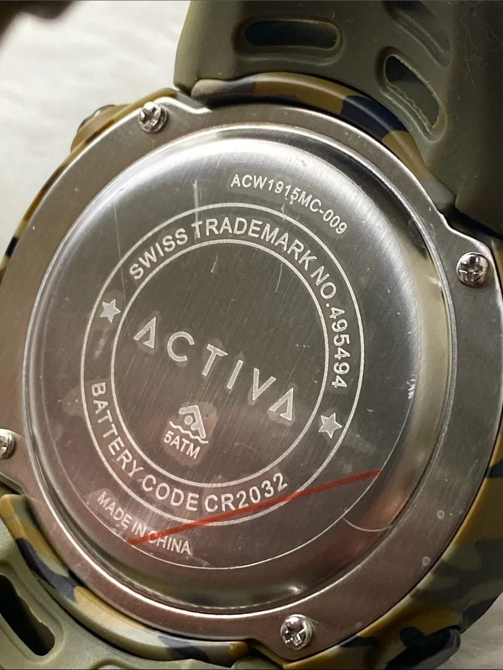 Invicta-Ativa Digital Camo Sport Watch - Black and Green
